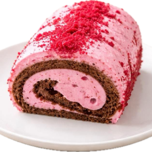 Mascarpone malinová roláda