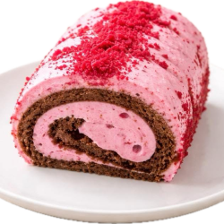 Mascarpone malinová roláda